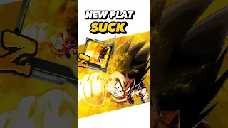 KID GOKU SUCK WITH HIS NEW PLAT!! Dragon Ball Legends #dragonballlegends #shorts