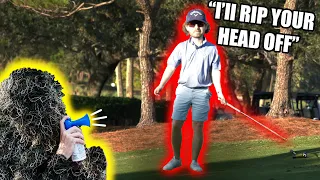 Ghillie Suit Golf Course Air Horn RETURNS!! (Male Karens)