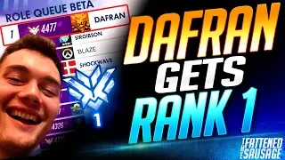 Dafran Gets RANK 1!!