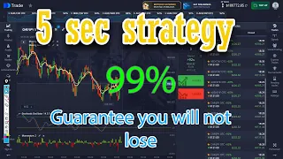 best 5 sec pocket option strategy 100 win trade real | 2024  💣