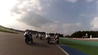 Onboard with Peter Hickman for his race two crash