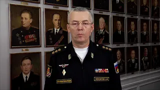 Поздравление командующего Балтийским флотом РФ адмирала Носатова Александра Михайловича