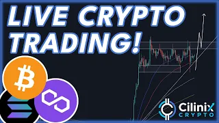 [LIVE] CRYPTO TRADING🔥 with Cilinix! (BTC, ETH, SOL, ADA and More!)