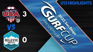 U13 Surf Cup 22- USA Premier E64 10 SC (UT) vs Bellevue United 10 (WA)