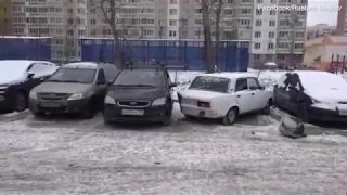 That's one way to deal with bad parking!