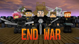 "End War" Minecraft animation [prequel]  - minecraft fight animation