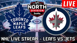 Toronto Maple Leafs vs Winnipeg Jets Live | NHL 2021 Stream [Play By Play]