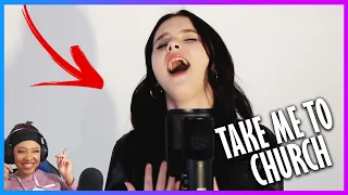 Daneliya Tuleshova - Take Me To Church / Cover | REACTION