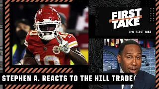 'THIS IS TYREEK HILL!' - Stephen A. wonders why the Chiefs traded the Cheetah | First Take