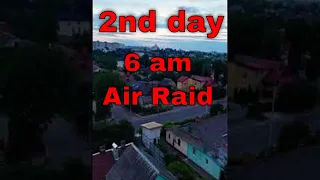 AGAIN an Air Raid Siren at 6am Two Days in a row