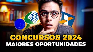 CONCURSOS 2024 l AS MELHORES OPORTUNIDADES E O QUE NÃO FAZER