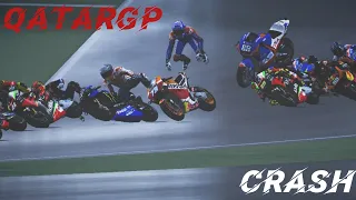 MotoGP 13 Mod 20 | Crash Compilation #2 | #QatarGP | PC