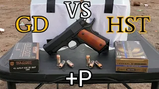 .45 acp speer gold dot VS federal hst