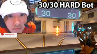 His FIRST 30/30 Hard Bot with only Sheriff | Tennn