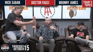 Fauci, Bronny, Barron, and a Dick Tossin' After-Show - Barstool Rundown - October 15, 2020