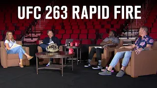Who's Evolved More Since First Fight: Adesanya or Vettori? | UFC 263 Rapid Fire