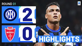 Inter-Monza 2-0 | Lautaro Double at the San Siro: Goals & Highlights | Serie A 2023/24