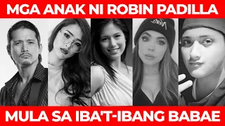 Sinu-sino ang mga Anak ni Robin Padilla sa ibat'ibang mga Babae?