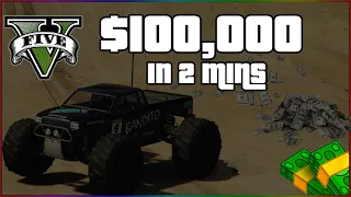 GTA V Weekly Time Trial! Make $100,000 In 2 Minutes Easy!