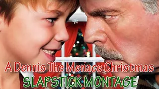 A Dennis The Menace Christmas Slapstick Montage (Music Video)