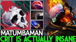 MATUMBAMAN [Phantom Assassin] Crit is Actually Insane Pro Carry Gameplay 7.25 Dota 2