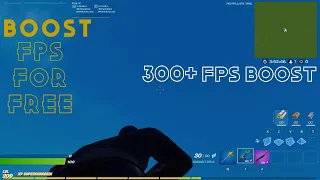 The ONLY FPS BOOST GUIDE You'll EVER NEED, Increase FPS, REDUCE Input Lag, & More! -Fortnite