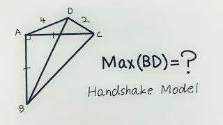 Q190 | Math Olympiad | Geometry | Geometry Models | Handshake Model | Congruent Triangle