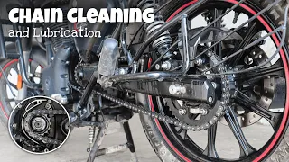 Chain Cleaning and Lubrication on Classic 350 Reborn
