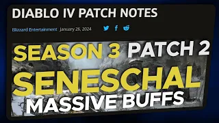 Diablo 4 - Patch 1.3.1 Coming This Week (Seneschal Buffs & More)