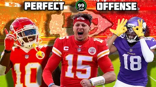 What if Patrick Mahomes had a Perfect 99 overall Offense?