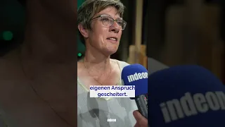 Annegret Kramp-Karrenbauer über ihr Scheitern | indeon | short