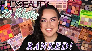 RANKING MY HUDA BEAUTY PALETTES FROM WORST TO BEST! |Patty