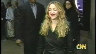 Madonna - CNN Report Artemisia Movie Premiere at NYC Cinema II, 1998