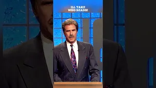 SNL JEOPARDY WHO READS #shorts #willferrell #seanconnery