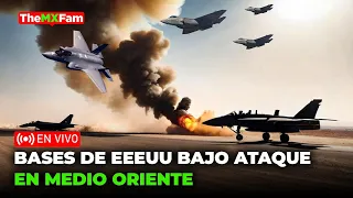 🚨URGENTE | BASES DE EEUU BAJO ATAQUE CON MISILES IRANIES EN MEDIO ORIENTE | TheMXFam