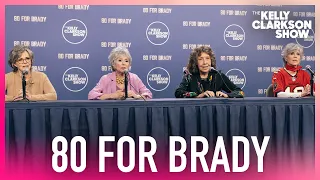 '80 For Brady' Post-Game Press Conference With Kelly Clarkson Goes Off The Rails