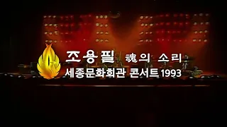 조용필 라이브 (세종문화회관) 1993