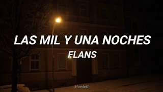 Flans - Las Mil Y Una Noches - Letra