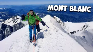 J’ESCALADE LE MONT BLANC (4810m d’altitude)