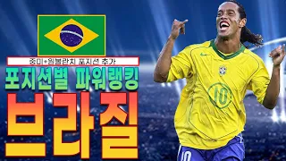 FC온라인이후 브라질 포지션별 파워랭킹&공경스쿼드 피파4