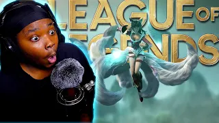 I WAS A LITTLE WRONG... LEAGUE OF LEGENDS HATER REACTING TO EVERY LEAGUE OF LEGENDS CINEMATICS!