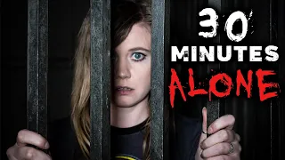 IT MOVED | 30 Minutes ALONE in Haunted Prison Cell