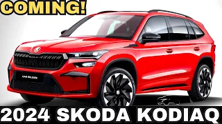 ALL NEW Skoda Kodiaq 2024 Model | Skoda Kodiaq Hybrid Interior, Exterior Details!