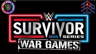 OTRA’s TOP ROPE SPOILERS - WWE Survivor Series War Games (TD Garden; Boston MA - November 26, 2022)