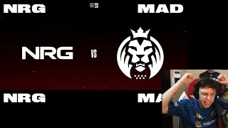 NRG vs MAD | Caedrel co stream FULL VOD | Worlds 2023 Swiss Stage day 4