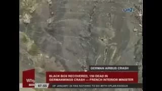 Blackbox recovered, 150 dead in Germanwings crash — French interior minister
