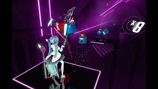 Hatsune Miku plays Hatsune Miku Rabbit Hole in 4k