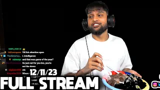 RDC PLAYS THE GAME OF THE YEAR + TWITCH RECAP Full Stream (12/11/23)