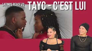 Latinos react to Tayc -  C'est lui | FRENCH R&B REVIEW/ REACTION