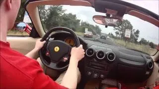 Ferrari F430 Spider testdrive Maranello